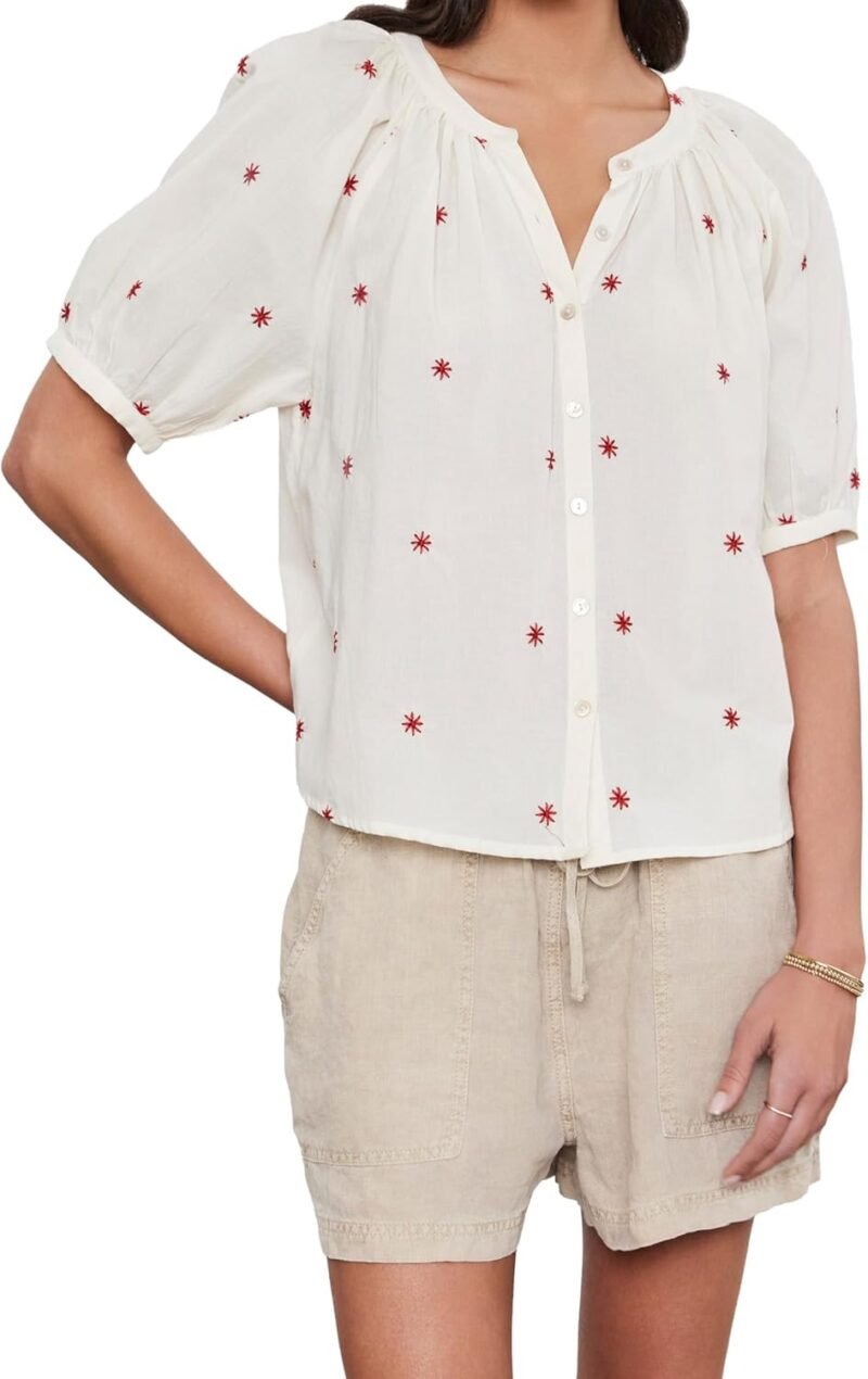 Women's  Novelty Embroidery Top - Image 2