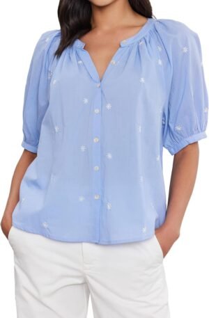Women's  Novelty Embroidery Top