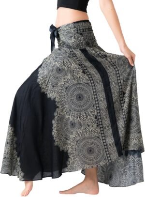 Long Skirts for Women Maxi Boho Skirt Floral Print